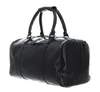 BUCKLE & SEAM Pelle borsa da viaggio Willow Blu Weekender Anteprima dell’immagine prodotto 2