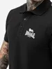 Polo hommes coupe régulière SETTER Noir/Blanc L Lonsdale Voir les images du produit 5