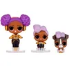 Three LOL Surprise dolls and a dog on a white background. Produktbild-Vorschau