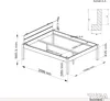TUGA-Holztech Pfostenbett (Fichte) "Daybett" Massivholz 160 Produktbild-Vorschau 4