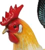 ProGarden Gartenfigur Hahn aus Metall, braun-blau-rot, Produktbild-Vorschau 8