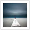 Poster - Poster ohne Rahmen - Turm Strand Himmel - 40x40 cm Produktbild-Vorschau 1