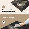 KitchenYeah© Herdabdeckplatte Katze - Kissen - Licht , Produktbild-Vorschau 2
