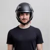 Westt Classic Jethelm mit Visier Motorradhelm Produktbild-Vorschau 4