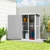 Outsunny Gartenhaus, Gerätehaus mit Asphaltspitze, Produktbild-Vorschau 2