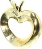 2x Dekofigur "Apfel & Birne" aus Polyresin in Gold, 17 + 26 Produktbild-Vorschau 4