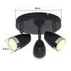 ZMH Reflektor sufitowy LED nowoczesny okrągły 3 płomienie Podgląd zdjęcia produktu 3