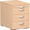Geramöbel Rollcontainer 3 Kunststoff-Schubfächer und Produktbild-Vorschau 1