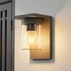 EDISHINE Wandleuchte Außen,Wandlampe E27 max. 15W, IP44 Produktbild-Vorschau 1