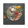 MuchoWow® Mauspad Mousepad Gewürze - Teller - Pfeffer - Produktbild-Vorschau 1