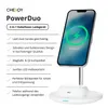 CHEROY PowerDuo - 2 in 1 Kabelloses Ladegerät - 15 W Qi Produktbild-Vorschau 7