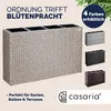 CASARIA® Blumenkasten 4 Innentöpfe Polyrattan Herausnehmbar Produktbild-Vorschau 7