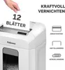 Fellowes Powershred 12Ms Aktenvernichter Minischnitt 12 Produktbild-Vorschau 6
