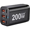 200W GaN snellader met EU-stekker – 6 poorten (3x USB-C + Productafbeelding-voorbeeld 10
