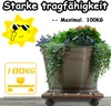 WPC Rolling Board Plants Square Plant Roller Outdoor Náhled obrázku produktu 4