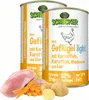 Geflügel light mit Kartoffeln, Karotten, Beeren, Ei 12x Produktbild-Vorschau 2