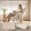 Fotel bujany HOMCOM, fotel relaksacyjny do 120 kg, Podgląd zdjęcia produktu 6