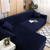 (námořnická modrá) Potah na pohovku ve tvaru L, 2dílný Náhled obrázku produktu 2