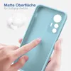 Hülle für Xiaomi 12 Lite Case Cover Bumper Silikon Softgrip Produktbild-Vorschau 4
