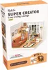 The image shows the packaging of a DIY miniature house kit. Podgląd zdjęcia produktu