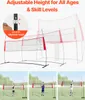 SucceBuy 2-in-1 Volleyball-Trainingsnetz mit Produktbild-Vorschau 4