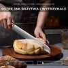 PAUDIN N14 Nóż do chleba 25 cm – wyjątkowo długi – wzór Podgląd zdjęcia produktu 3