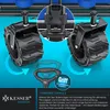 Chariot pliable KESSER® avec pneus larges | 2 filets inclus Voir les images du produit 7