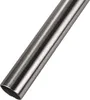 A close-up, angled view of a single stainless steel tube against a white background. Produktbild-Vorschau