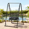 YITAHOME Hängesessel Hängeschaukel mit Gestell und Kissen, Produktbild-Vorschau 3