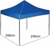 Ekspand | Faltpavillon 3x3m - Blau - Robustes Partyzelt - Produktbild-Vorschau 11