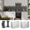 Spülenunterschrank Vicco Fame-Line Weiß Landhaus/Weiß 100 Produktbild-Vorschau 4