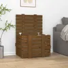 vidaXL Truhlica Honey Brown 58x40,5x42 cm Borovicový masív Náhľad obrázku produktu 2
