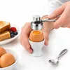 Eierköpfer aus Edelstahl 304, kompakter Eieröffner mit Produktbild-Vorschau 1