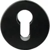 Rosettenpaar PZ schwarz matt Ø 54 mm Produktbild-Vorschau 1