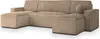 Masseno Ecksofa PESANO T mit Schlaffunktion U-Form, Sofa Produktbild-Vorschau 2