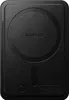 A black leather cardholder with the Nomad logo embossed on it. Produktbild-Vorschau