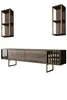 Skye Decor, Gold Line - Walnut, Gold, Wohnzimmer, Produktbild-Vorschau 7