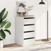 vidaXL Komoda biela 40x41x76 cm materiál na báze dreva Náhľad obrázku produktu 3