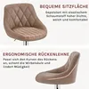 WOLTU 2er Set Barhocker Barstuhl leichte reinige Produktbild-Vorschau 6