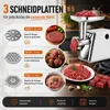 2800W Elektrischer Fleischwolf, 3in1 Multi Produktbild-Vorschau 2