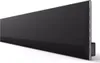 A black soundbar is shown from a diagonal angle against a white background. Produktbild-Vorschau