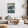 Gerahmtes Poster - Rahmen in heller Eiche - Baum Natur Feld Produktbild-Vorschau 7