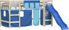 vidaXL Vorhänge für Hochbett Blau Polyester Produktbild-Vorschau 4