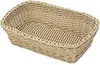 Westmark Saleen Korb rechteckig, ca. 31x21x9 cm, hellbeige; Produktbild-Vorschau 1