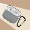 INF Silikon Schutzhülle für AirPods Pro 3 Grau Produktbild-Vorschau 3