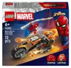 Lego Spider-Man contro Ghost Rider sulla sua moto Anteprima dell’immagine prodotto 11