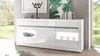 Sideboard Carat Kommode Anrichte in weiß Hochglanz 217 cm Produktbild-Vorschau 1