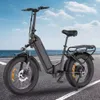 LED Elektro Klapprad City -Ebike mit Samsung Zelle Akku 36V Produktbild-Vorschau 6