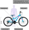 Galano GA20 Jugendfahrrad 24 Zoll Mountainbike 130 - 145 cm Produktbild-Vorschau 2