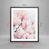 Gerahmtes Poster - Schwarzer Rahmen - Magnolie Blumen Rosa Produktbild-Vorschau 5